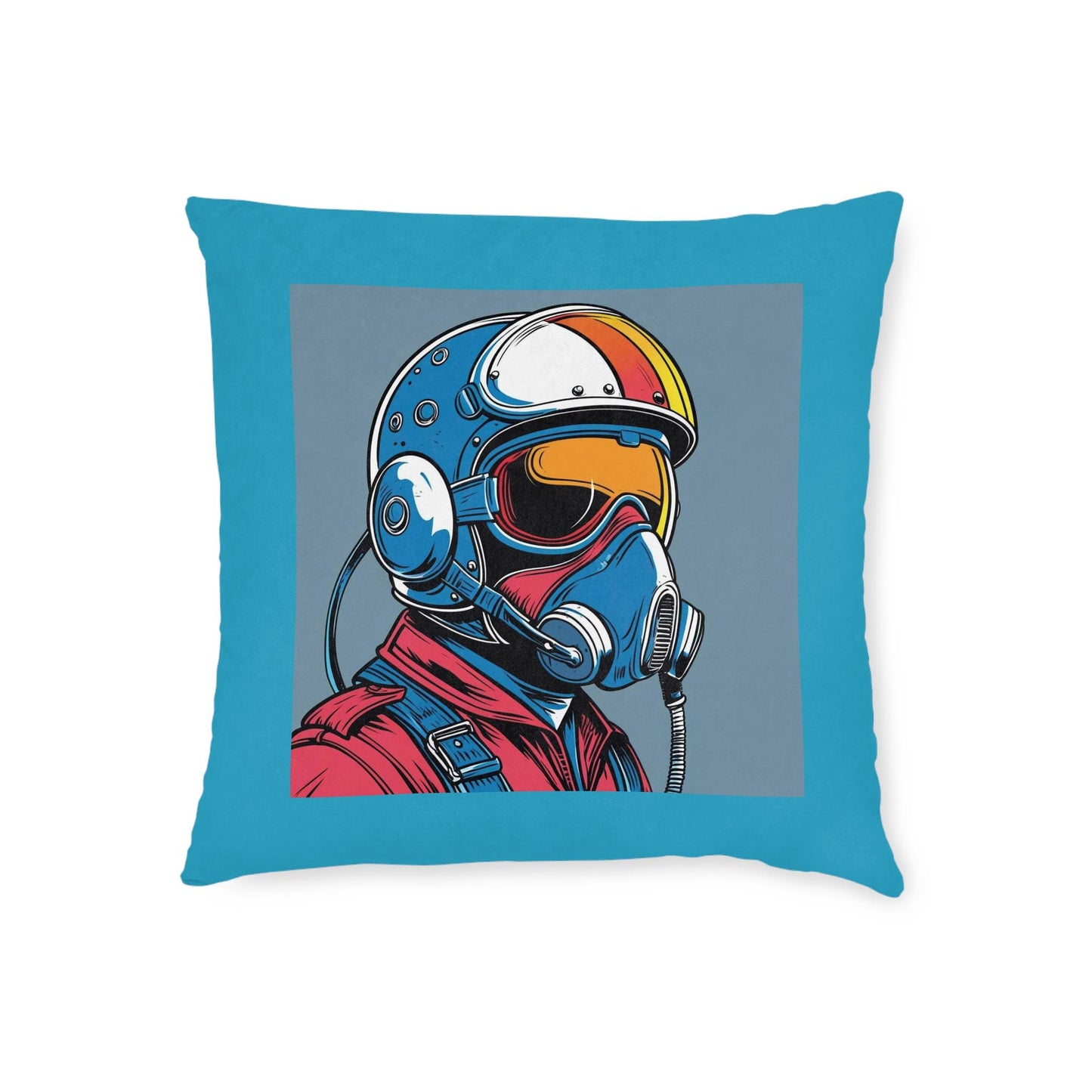 Aviator Square Pillow, Fighter Pilot Room Decor, Jet Pilot Chair Cushion, Air Force Aviation Throw Pillow, Unique Gift for Pilots