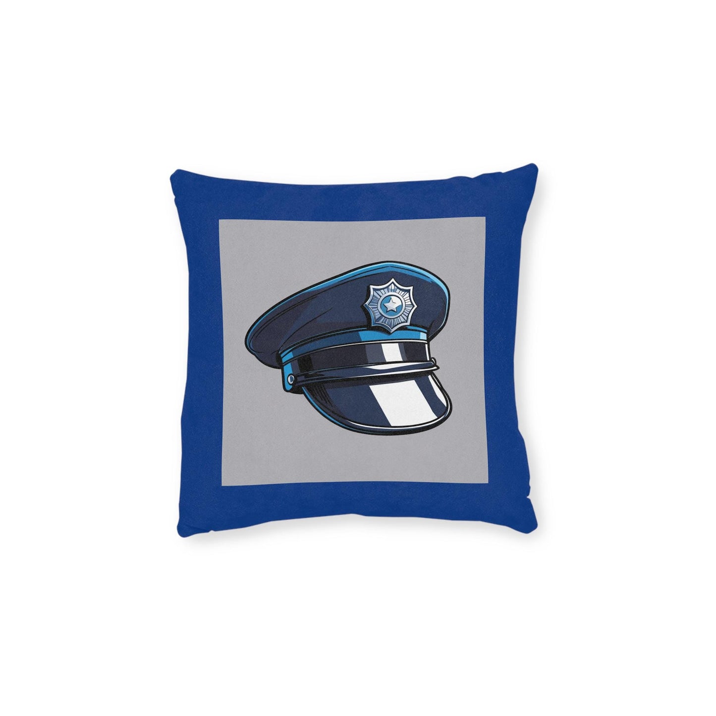 Square Pillow, Police Officer Decor, Law Enforcement Gift, Bedroom Accent, Jean LaTasse Design