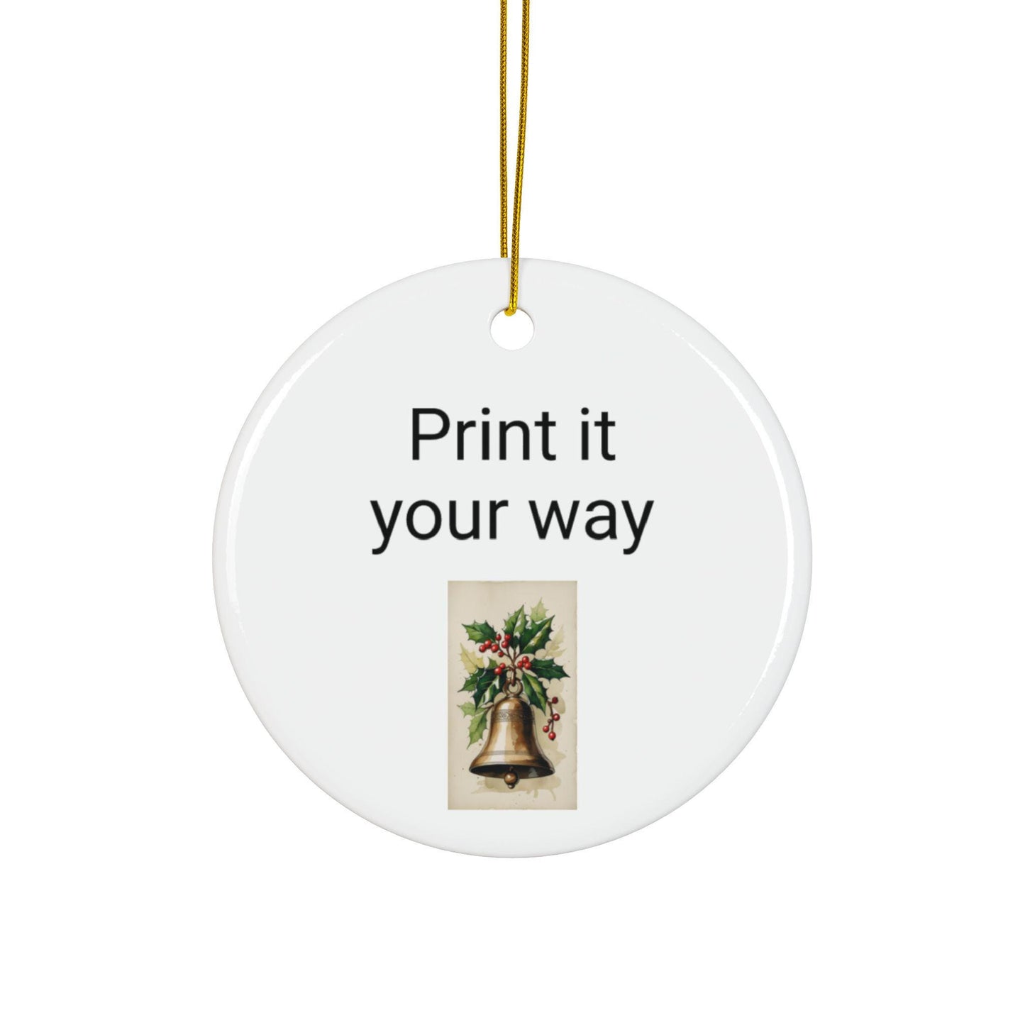 Decorative Ornaments, Princeton, Double-Sided, Holiday Keepsakes, Customizable Gifts, Christmas Ornaments, Family Traditions, Festive Decor