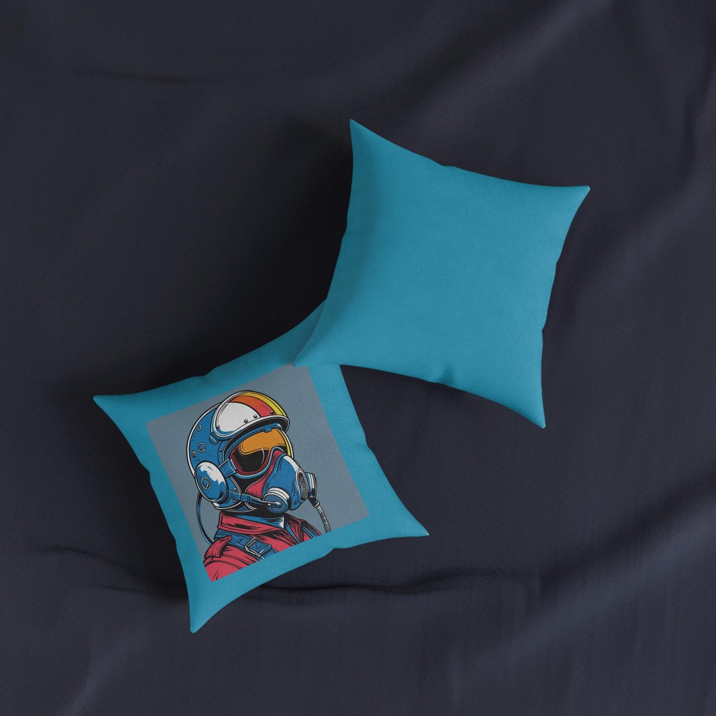 Aviator Square Pillow, Fighter Pilot Room Decor, Jet Pilot Chair Cushion, Air Force Aviation Throw Pillow, Unique Gift for Pilots