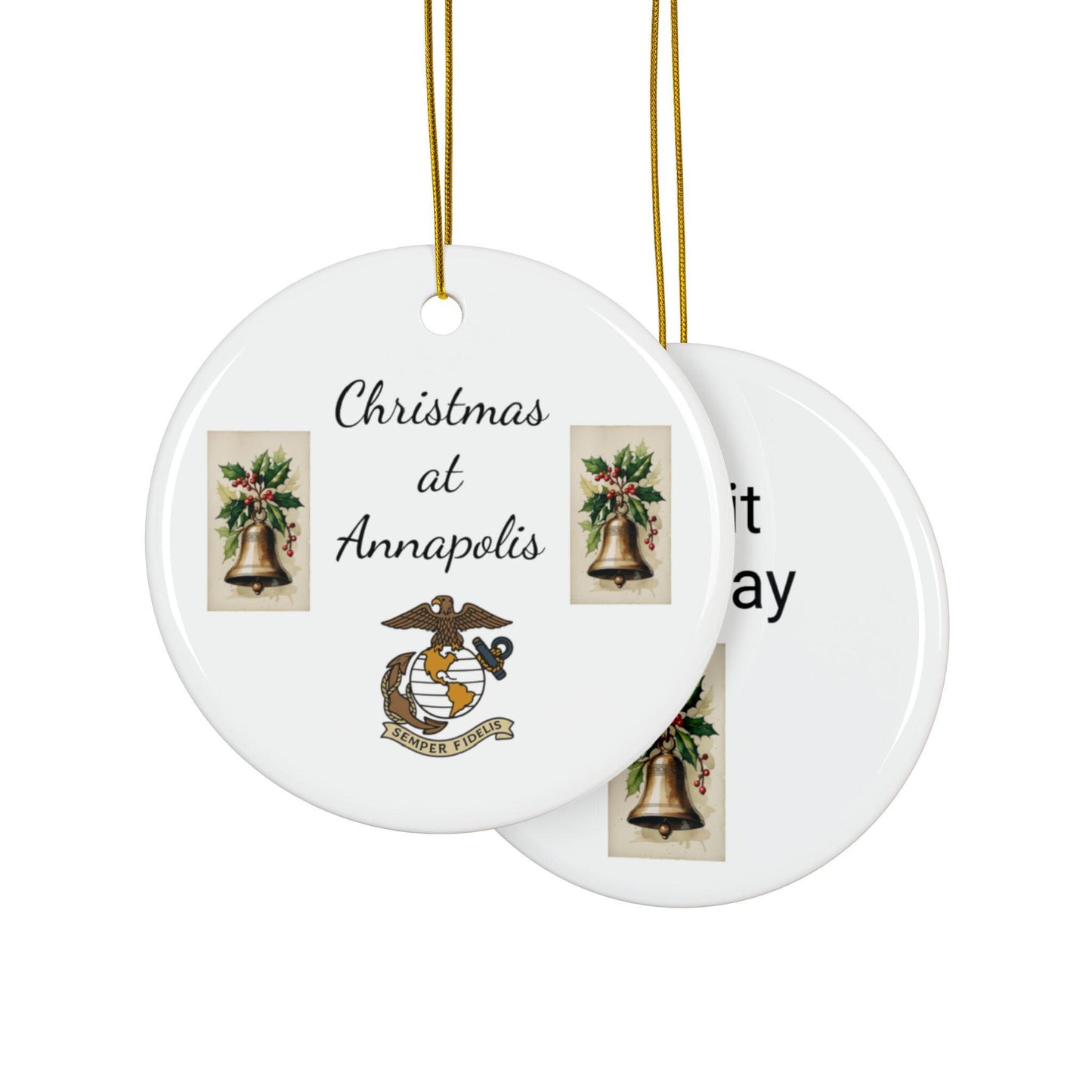 Double-Sided Ceramic Ornaments - Personalized Holiday Decor, Christmas Tree Ornaments, Custom Gifts, Festive Home Decoration, Seasonal [...]