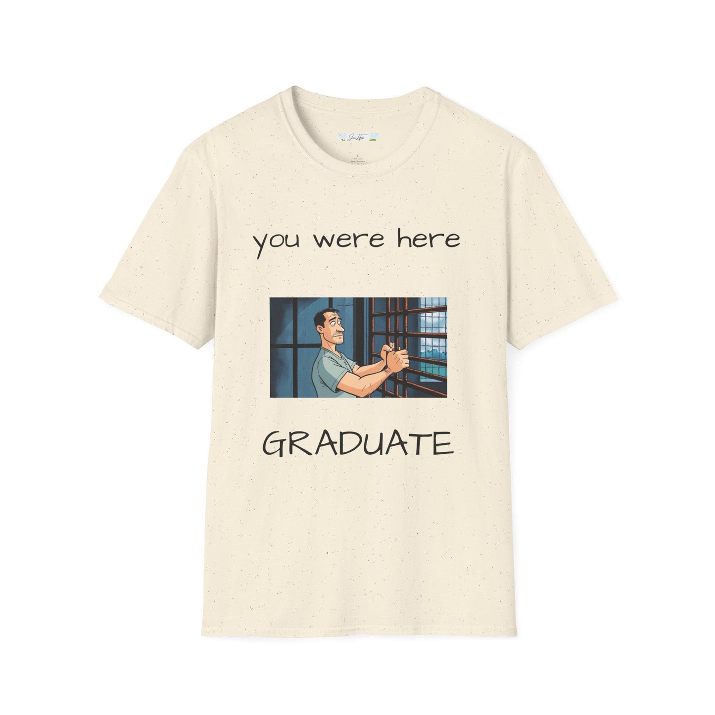 Graduation T-Shirt, Gift for Graduate, Unisex Tee Shirt, Funny College Grad Present, Lightweight Shirt