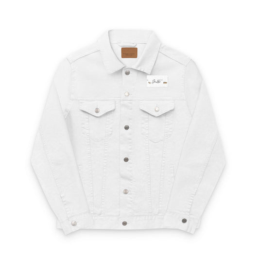 Embroidered Denim Jacket for All Occasions, Casual Wear, Gender-Neutral Style, Personalized Gift, Summer Fashion