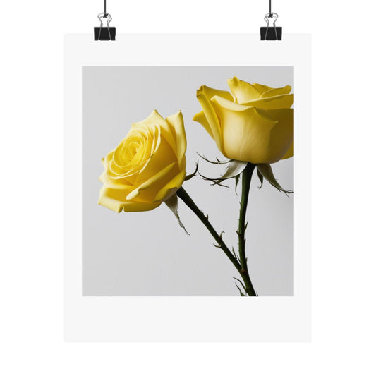 Vertical Poster, Colorful Matte Wall Art, Jean LaTasse Design, Room Decor, Choose Lighter Side of Life