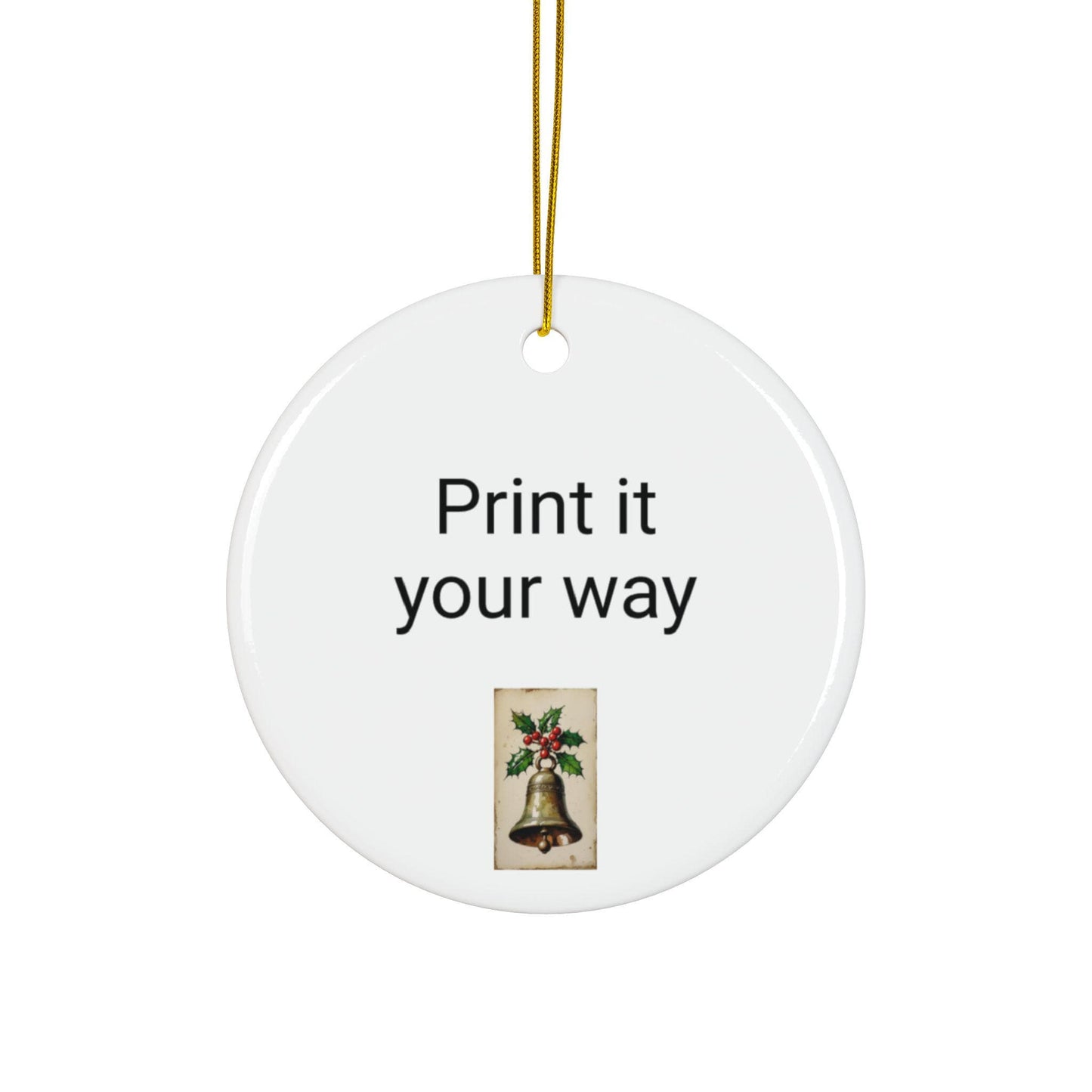 Double-Sided Decorative Army Ornaments, Personalized Christmas Decor, US Army Holiday Gift, Ornaments for Keepsake, Unique Gift Idea