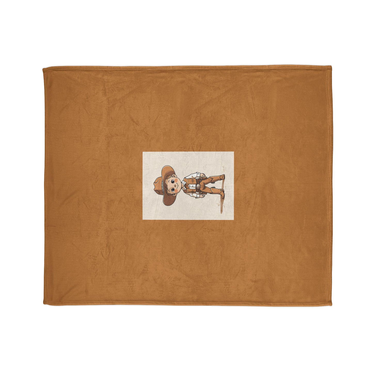 Cowboy Dreams Polyester Blanket, Western Home Decor Gift, Cowpoke Bedroom Decor, Ranch Decor, Wild West Kids Room Blanket, Horse Lover Gift