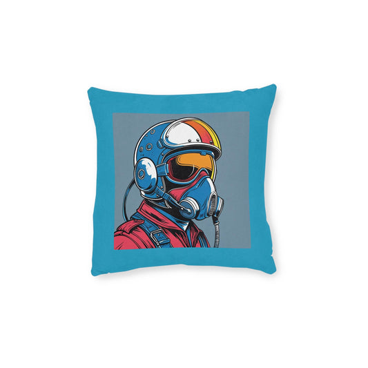 Aviator Square Pillow, Fighter Pilot Room Decor, Jet Pilot Chair Cushion, Air Force Aviation Throw Pillow, Unique Gift for Pilots