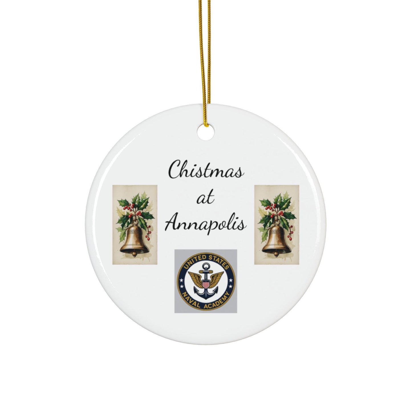 Christmas Ornaments for  Navy,Personalized Holiday Decor, Double-Sided Holiday Keepsakes, Customizable Tree Decorations, Festive [...]
