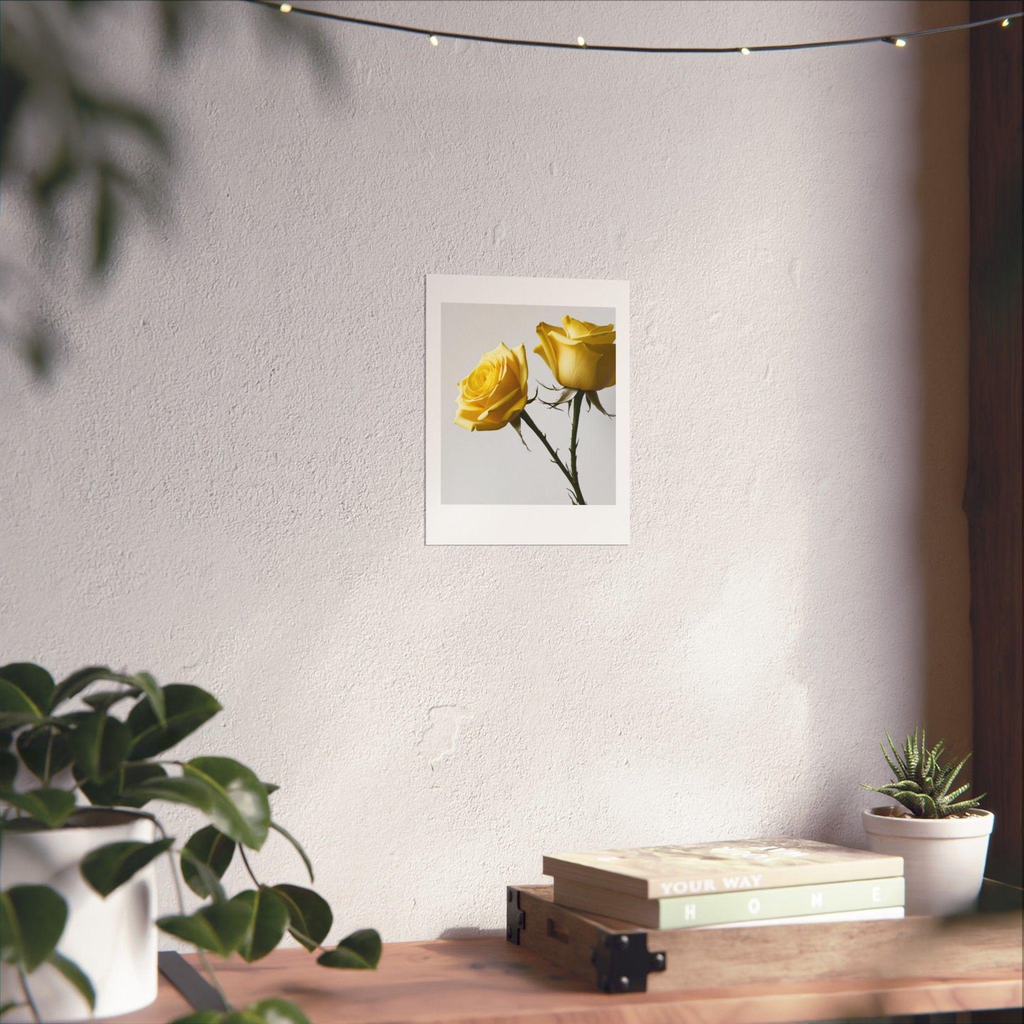 Vertical Poster, Colorful Matte Wall Art, Jean LaTasse Design, Room Decor, Choose Lighter Side of Life