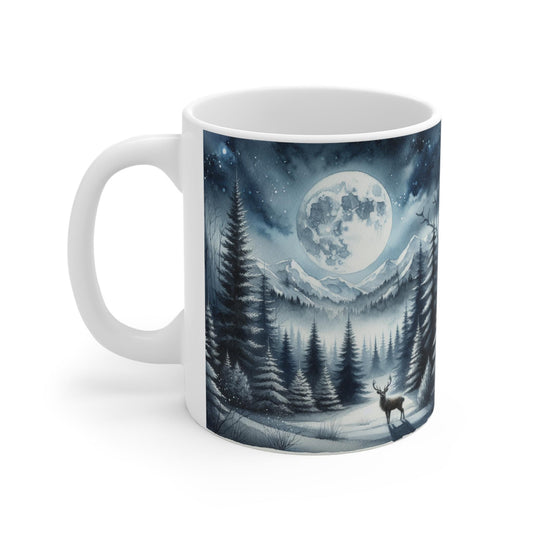 Mug 11oz - Winter Wonderland Coffee Cup, Holiday Gift Mug, Winter Gift Mug, Magical Tea Mug, Winter Decor Mug, Cocoa Mug